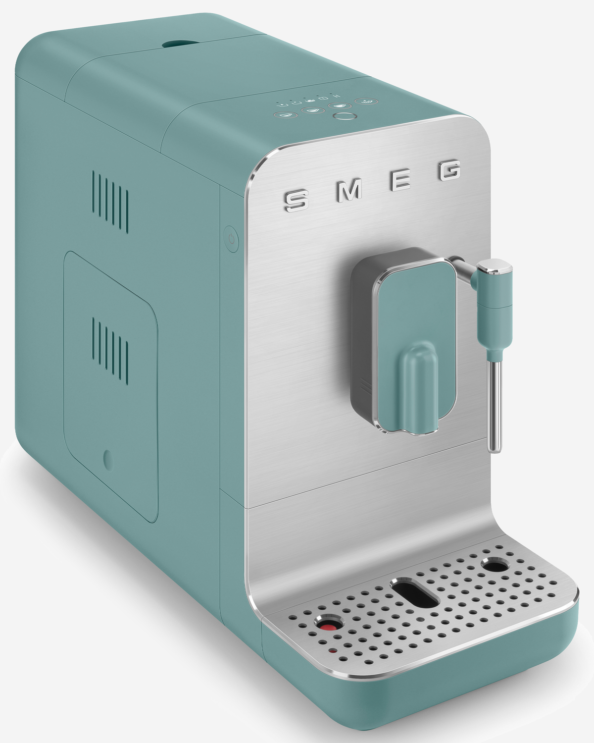 SMEG Bean to Cup Coffee Machine Emerald Green Matt Medium - BCC12EGMUK