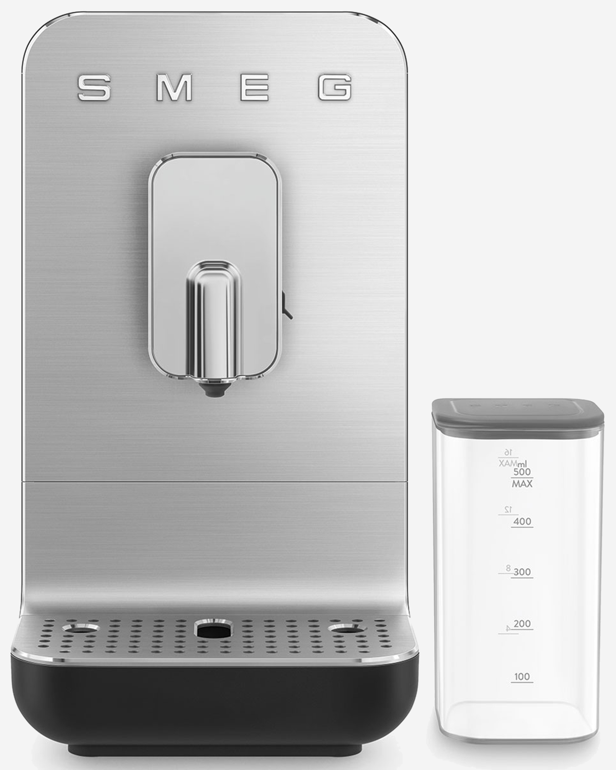 SMEG BCC Coffee Machine with Milk System Black Matt Medium - BCC13BLMUK