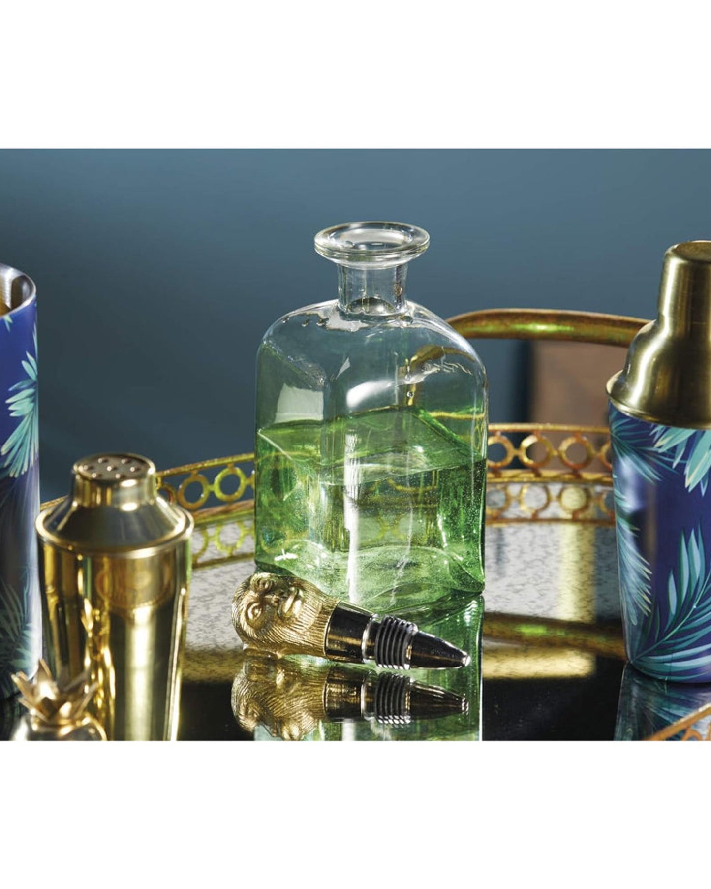 Bc Brass Pineapple Cocktail Shaker 325Ml