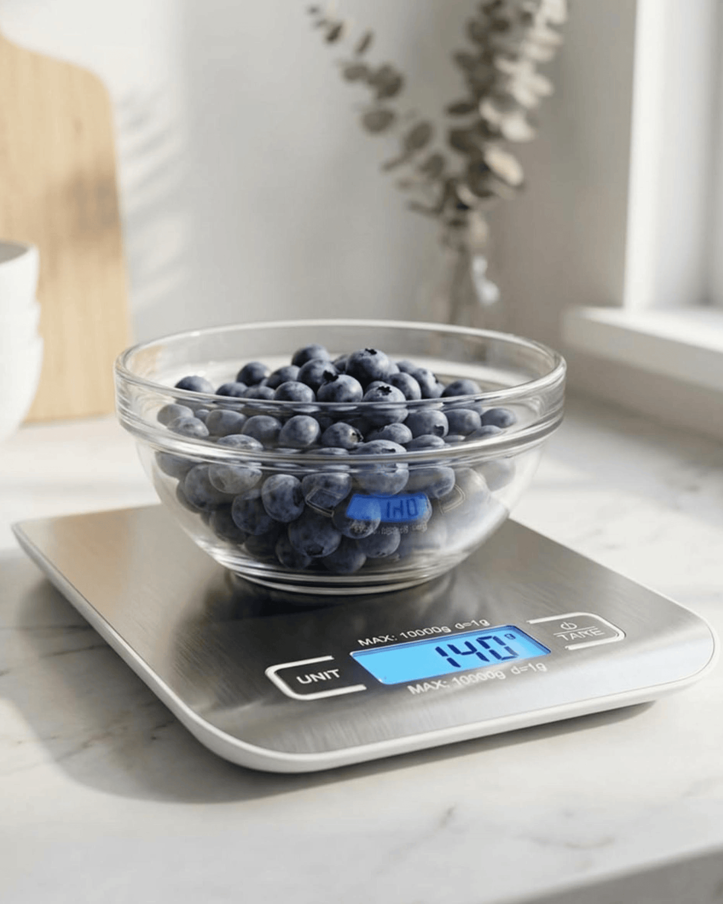 Cuisine Art Digital Kitchen Scale Stainless Steel Silver