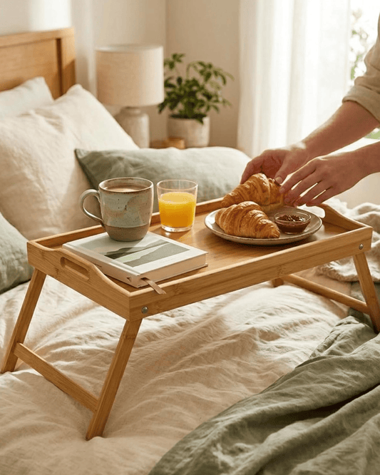 Cuisine Art Foldable Bamboo Bed Tray Table 30 × 50 cm (variant 1)