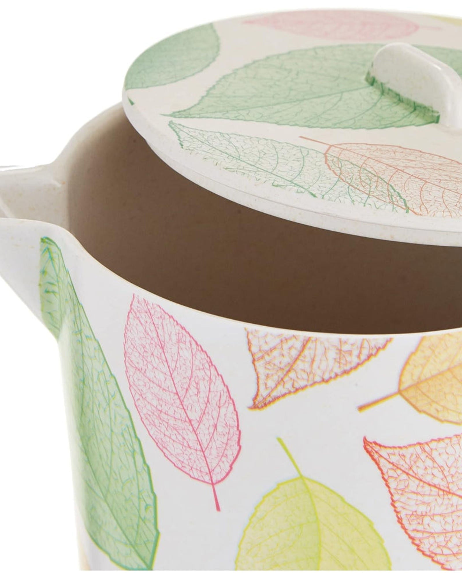 Cuisine Art Bamboo Fibre Water Jar - Leaves Design | Eco-Friendly | 11 x 21.5 cm | Lightweight & Durable