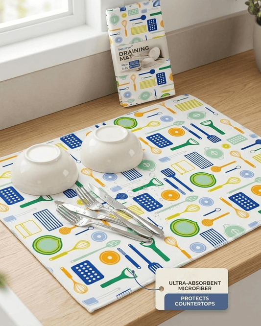 Cuisine Art Microfiber Dish Draining Mat 38×50 cm