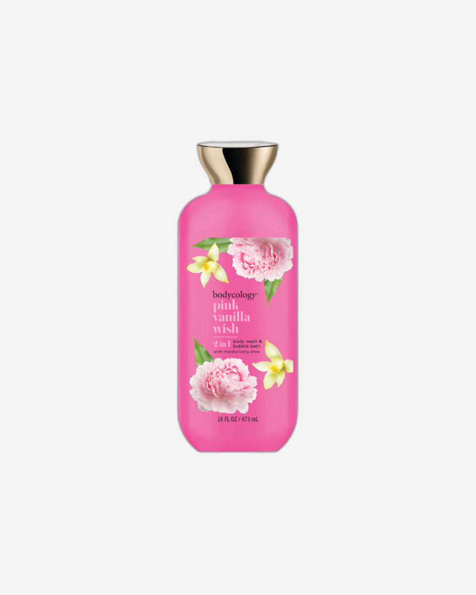 Bodycology Pink Vanilla Wish Body Wash 16oz