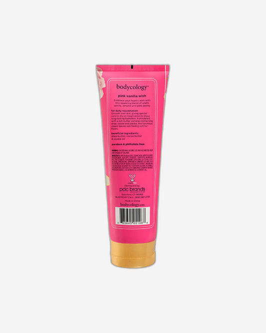 Bodycology Pink Vanilla Wish Body Cream 227g