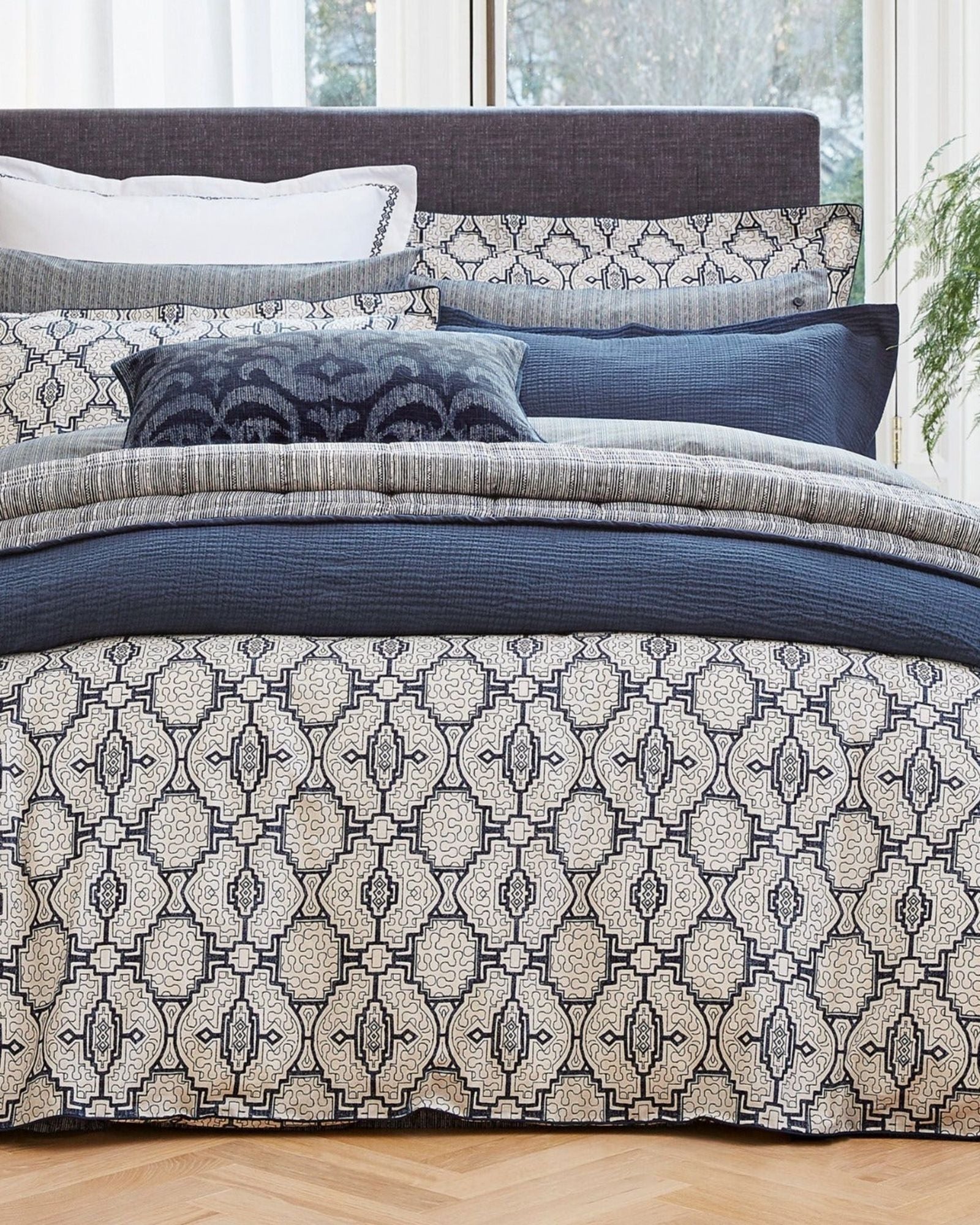 Bedeck of Belfast "Kateri" Duvet Cover and Pillow Case