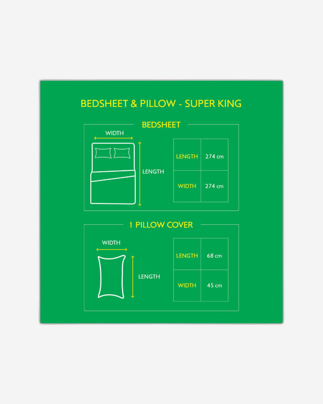 United Colors of Benetton Boutique 300 TC Super King Bedsheet with 2 Pillow covers Multi
