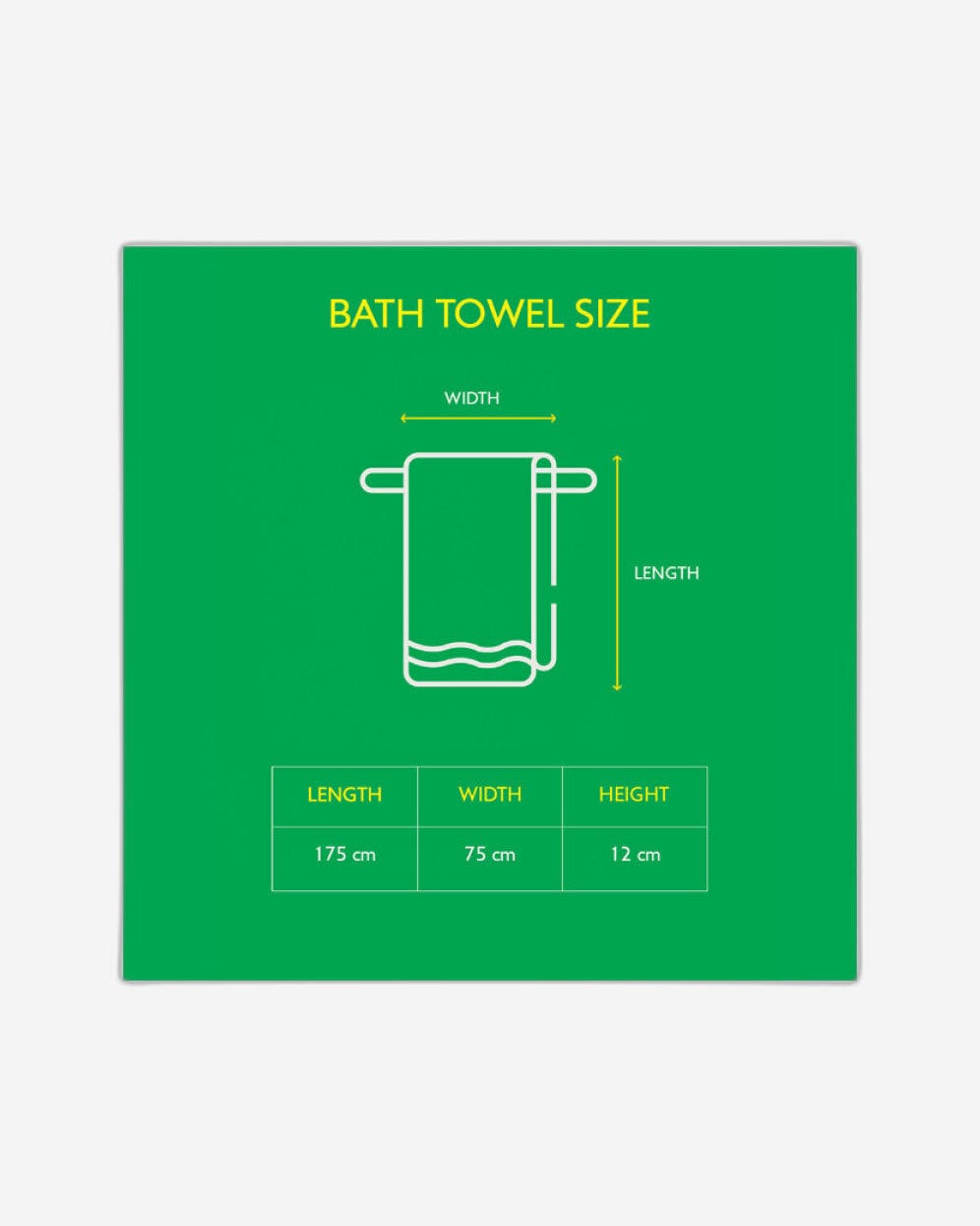 United Colors of Benetton Lavender Bamboo Bath Towel 600 GSM