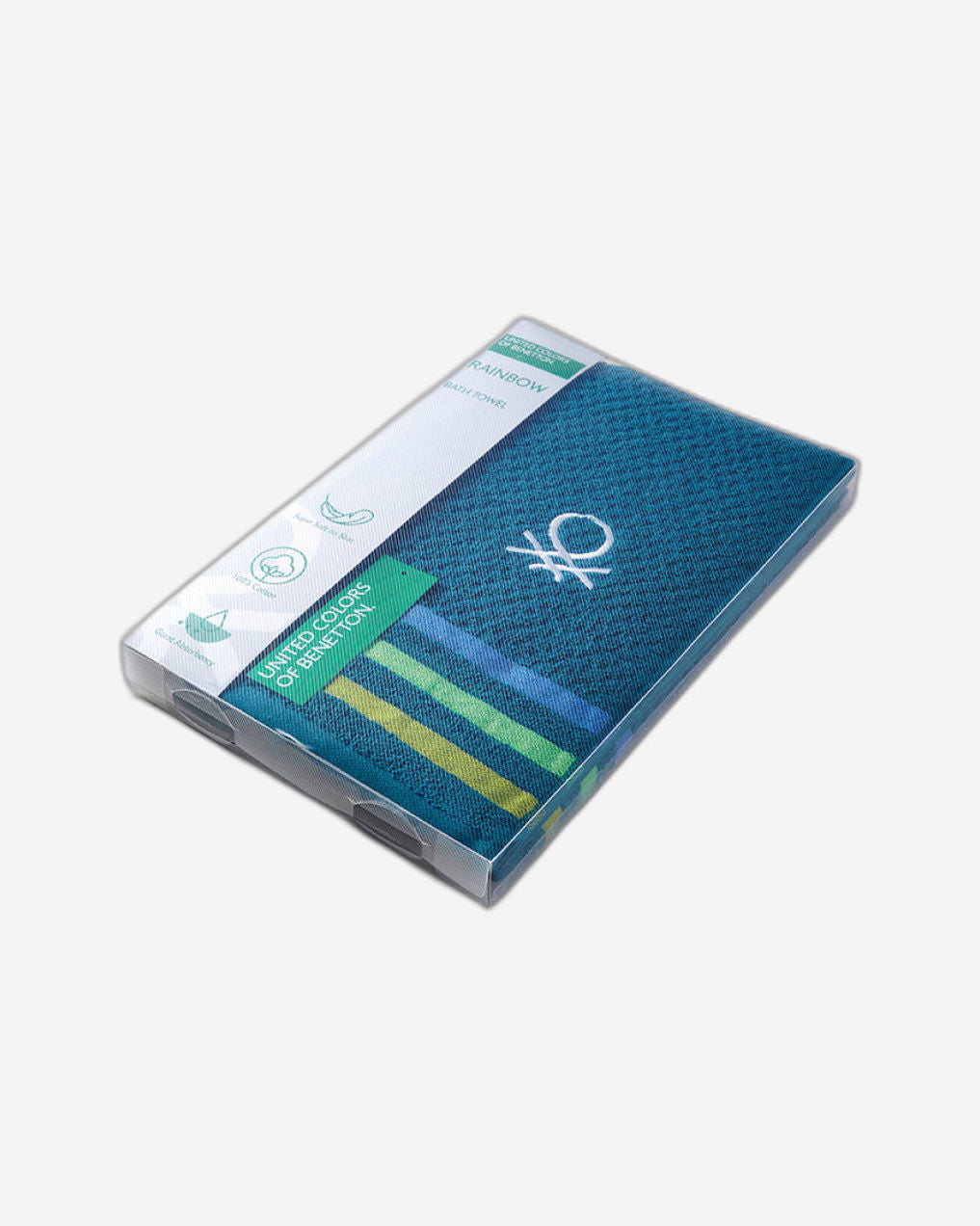 United Colors of Benetton Azure Rainbow Bath Towel 450 GSM