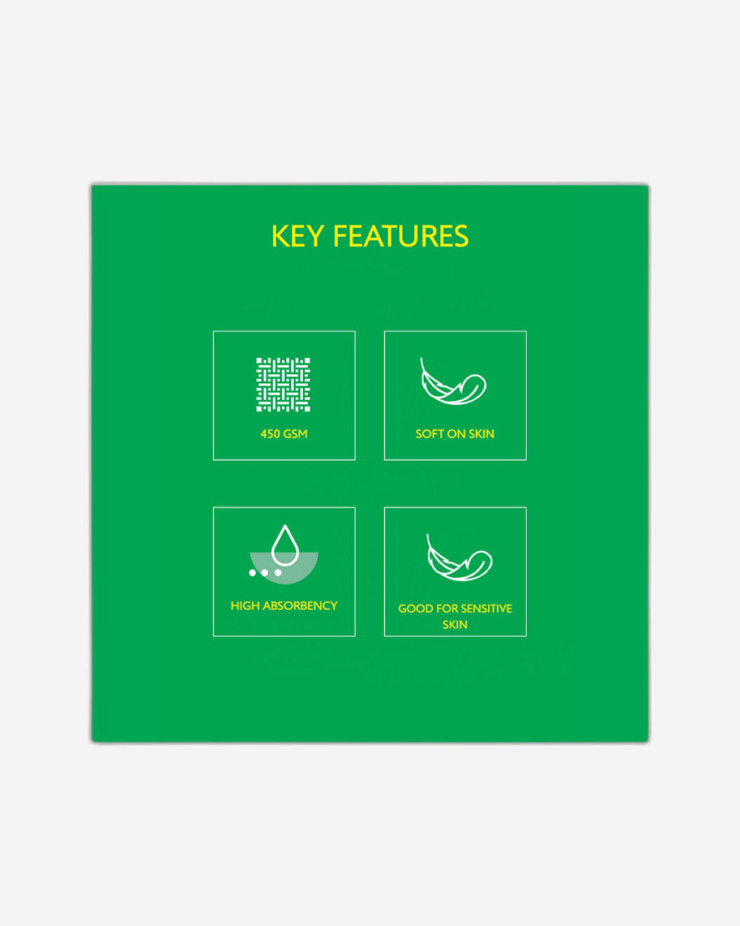 United Colors of Benetton Azure Rainbow Bath Towel 450 GSM