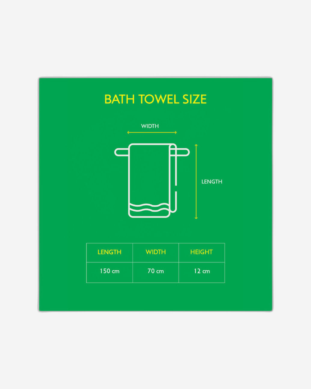 United Colors of Benetton Rainbow Scarlet Red Bath Towel 450 GSM