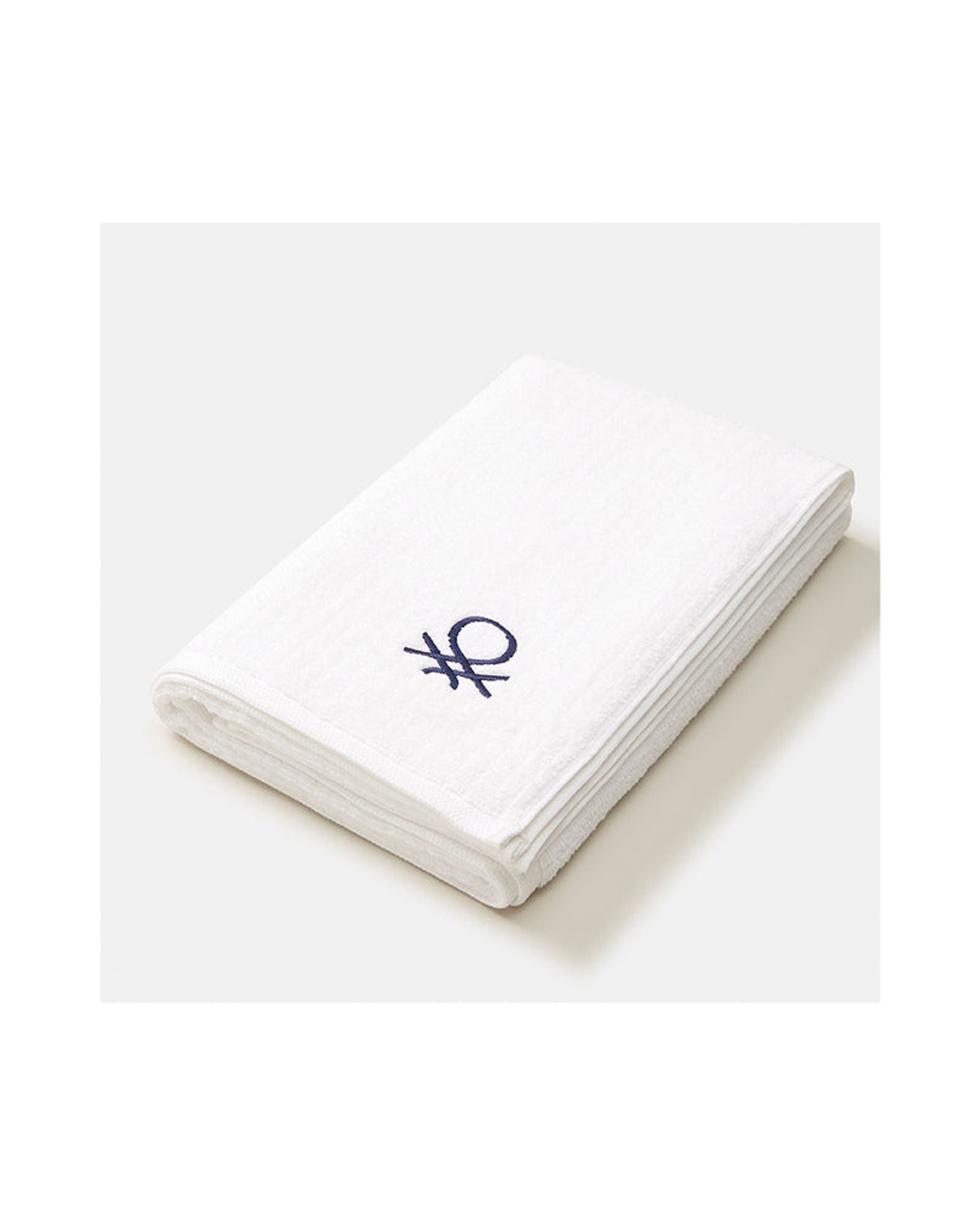 United Colors of Benetton Safari White Bath Towel 450 GSM