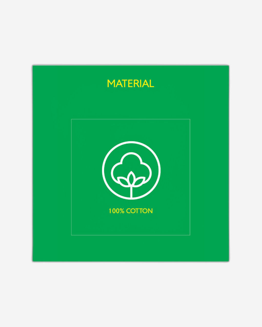 United Colors of Benetton Safari White Hand Towel (set of 2) 450 GSM