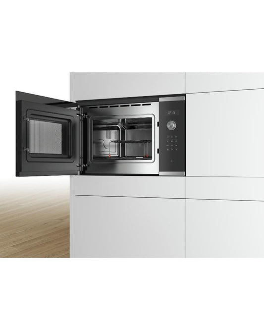 Bosch Built-In Microwave, 25 L, Stainless Steel, German Engineering – BEL554MS0M