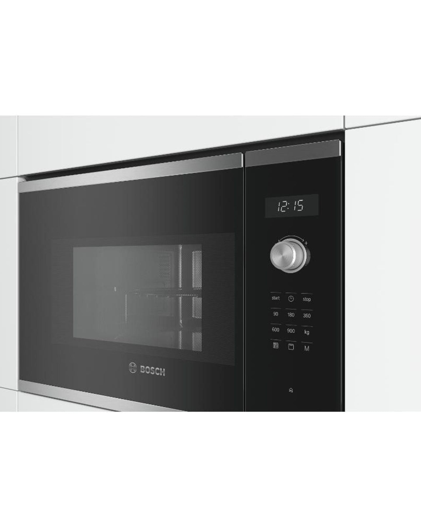 Bosch Built-In Microwave, 25 L, Stainless Steel, German Engineering – BEL554MS0M
