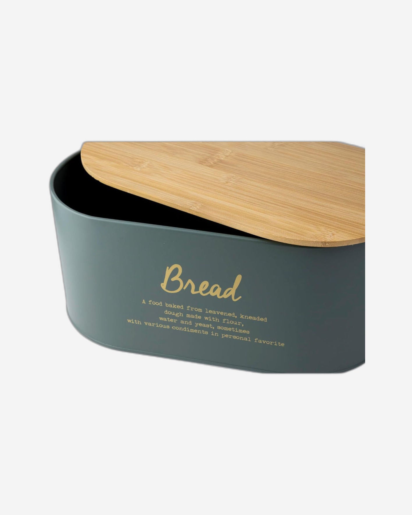 Cuisine Art Bread Box EARL Dash Green