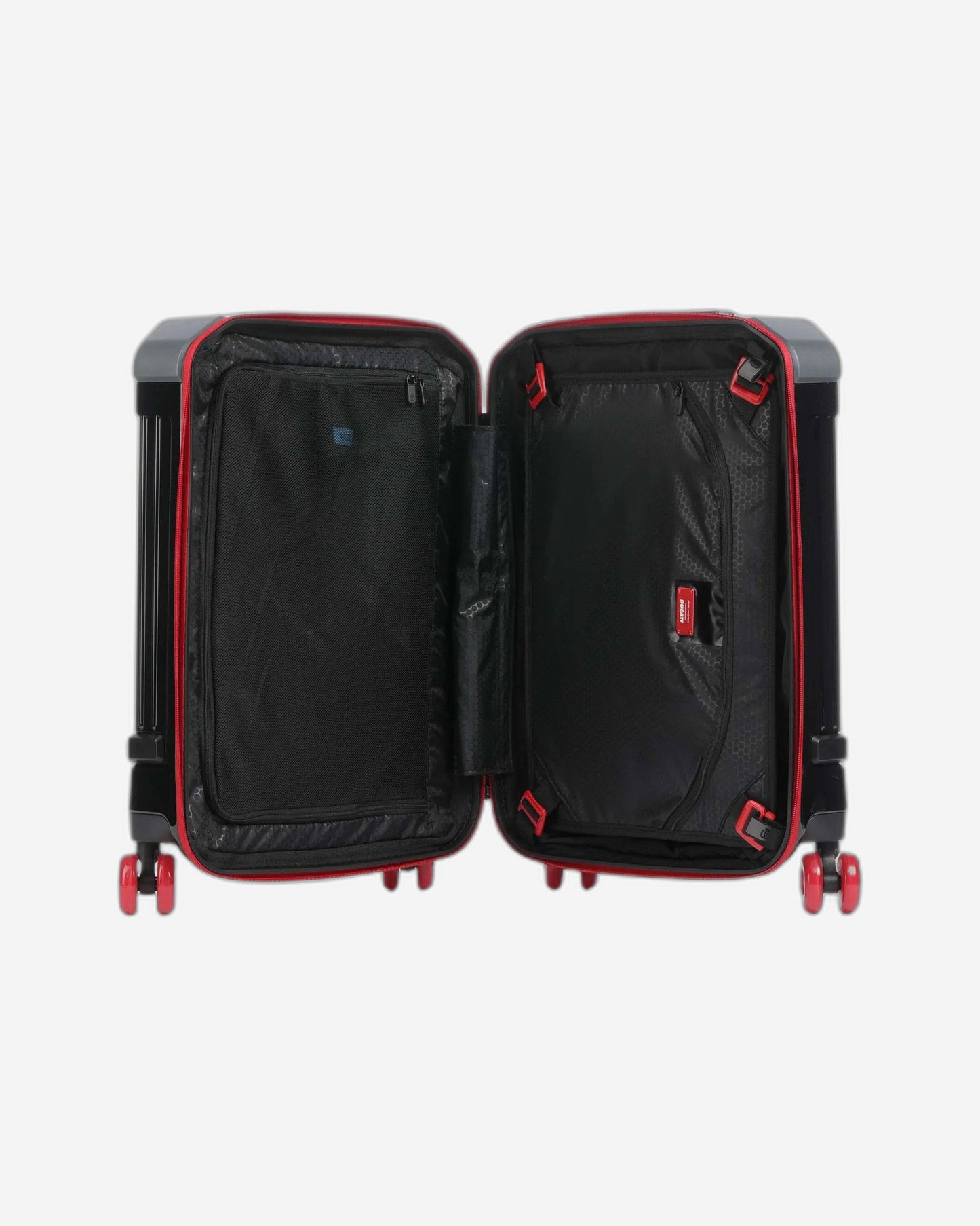Piquadro Personalizable Cabin Size Hardside Spinner X Ducati Black BV4425POPD