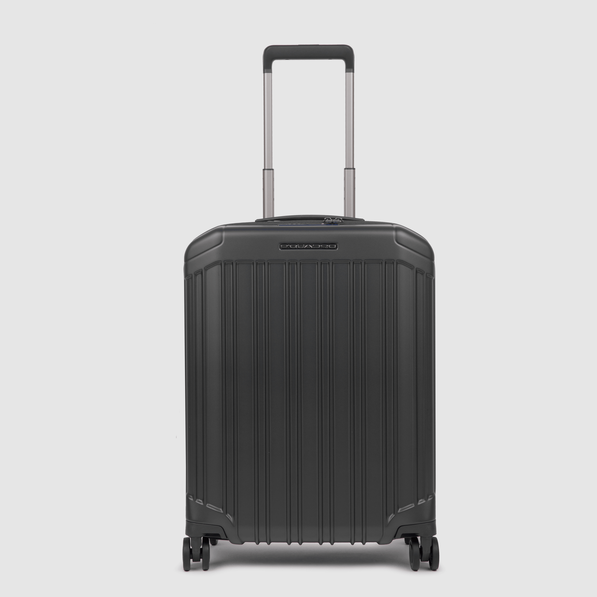 Piquadro Pq-Light 55cm Cabin Trolley Matt Black