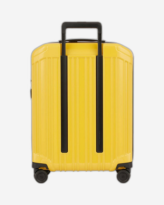 Piquadro Pq-Light 69Cm Hardcase 4 Double Wheel Medium Check-In Trolley Yellow - Bv4427Pql/R