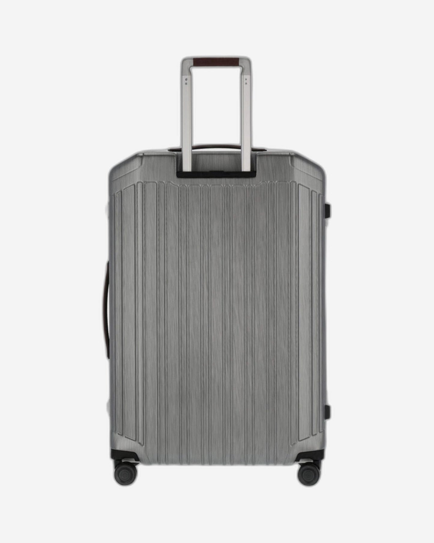 Piquadro Pqlm-Frame 75cm Large Check-In Luggage Black/Light Brown