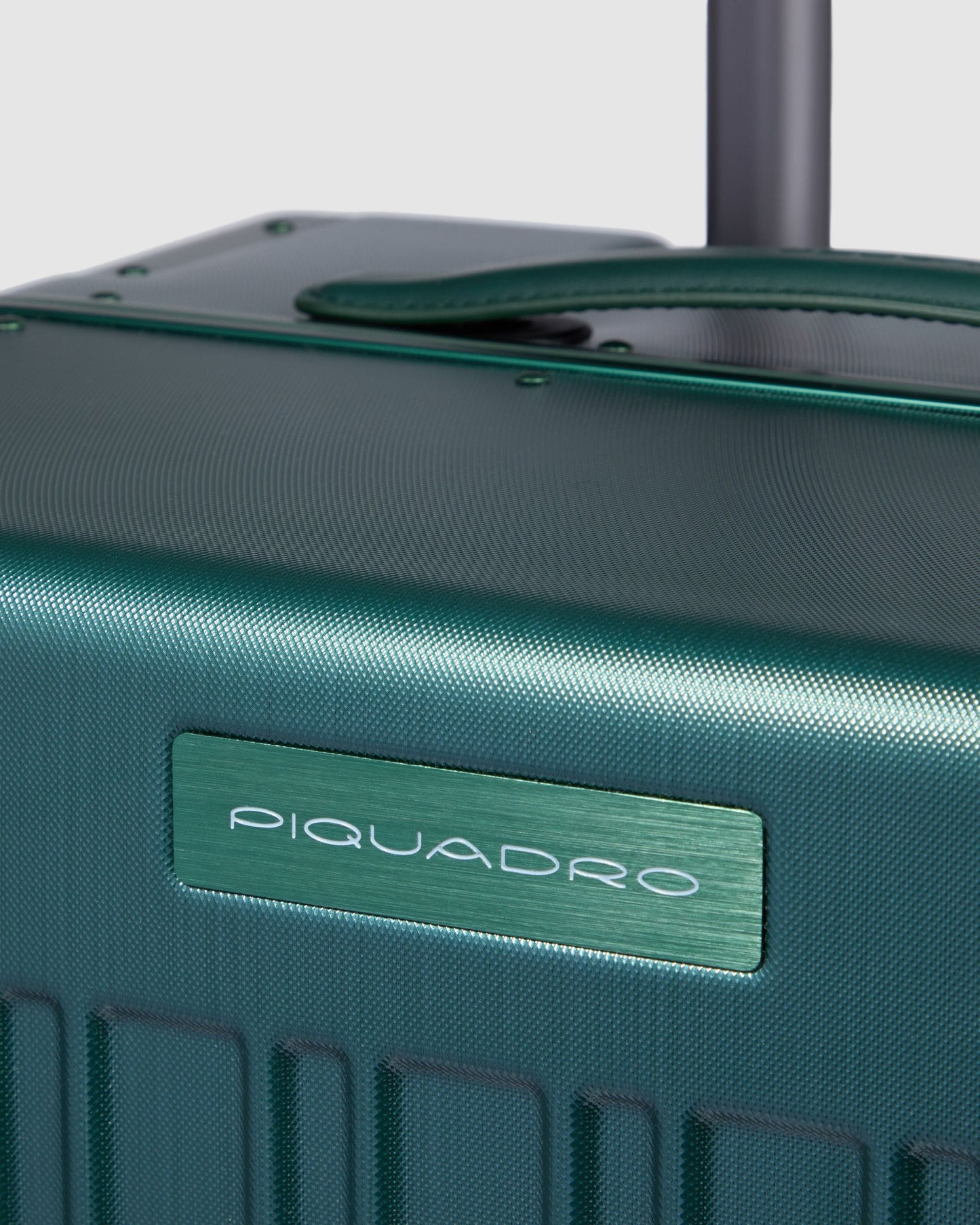 Piquadro 4 Wheel Large Suitcase Green
