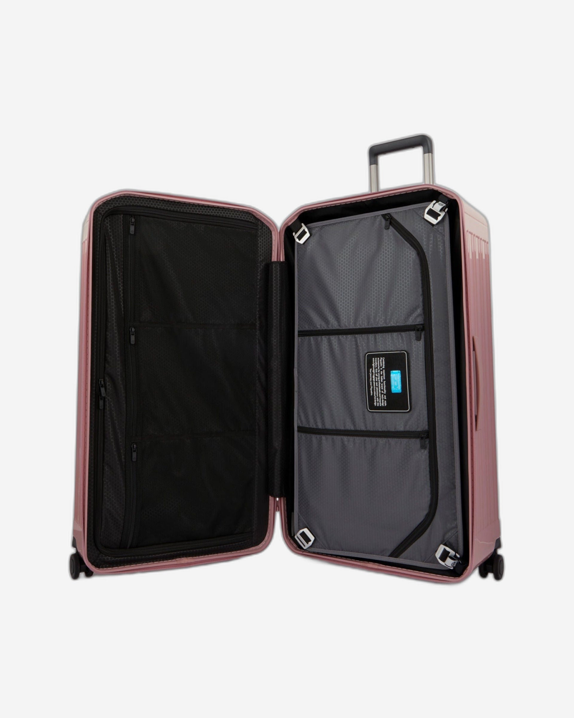 Piquadro Pq-Light 80Cm Hardcase 4 Double Wheel Trunk Check-In Trolley Rose - Bv5213Pql/Ro