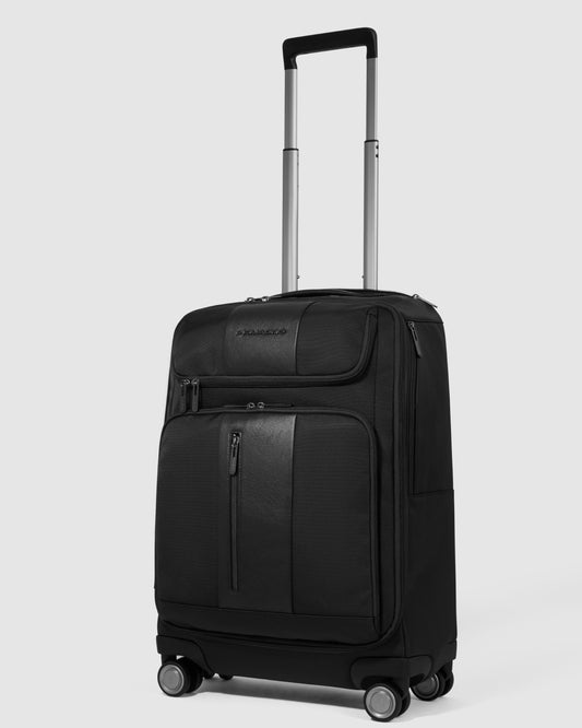 Piquadro Computer Compartment Cabin Spinner Black