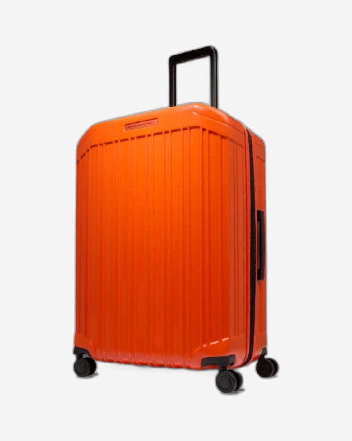 Piquadro Pq-Light Medium Size Expandable Trolley 4-Wheel in Polycarbonate