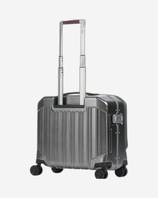 Piquadro Pilot Case Pqlm 55cm 4 Double Wheels Cabin Luggage Trolley