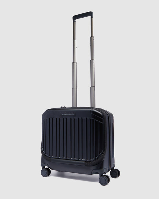 Piquadro Polycarbonate Pilot Case Black