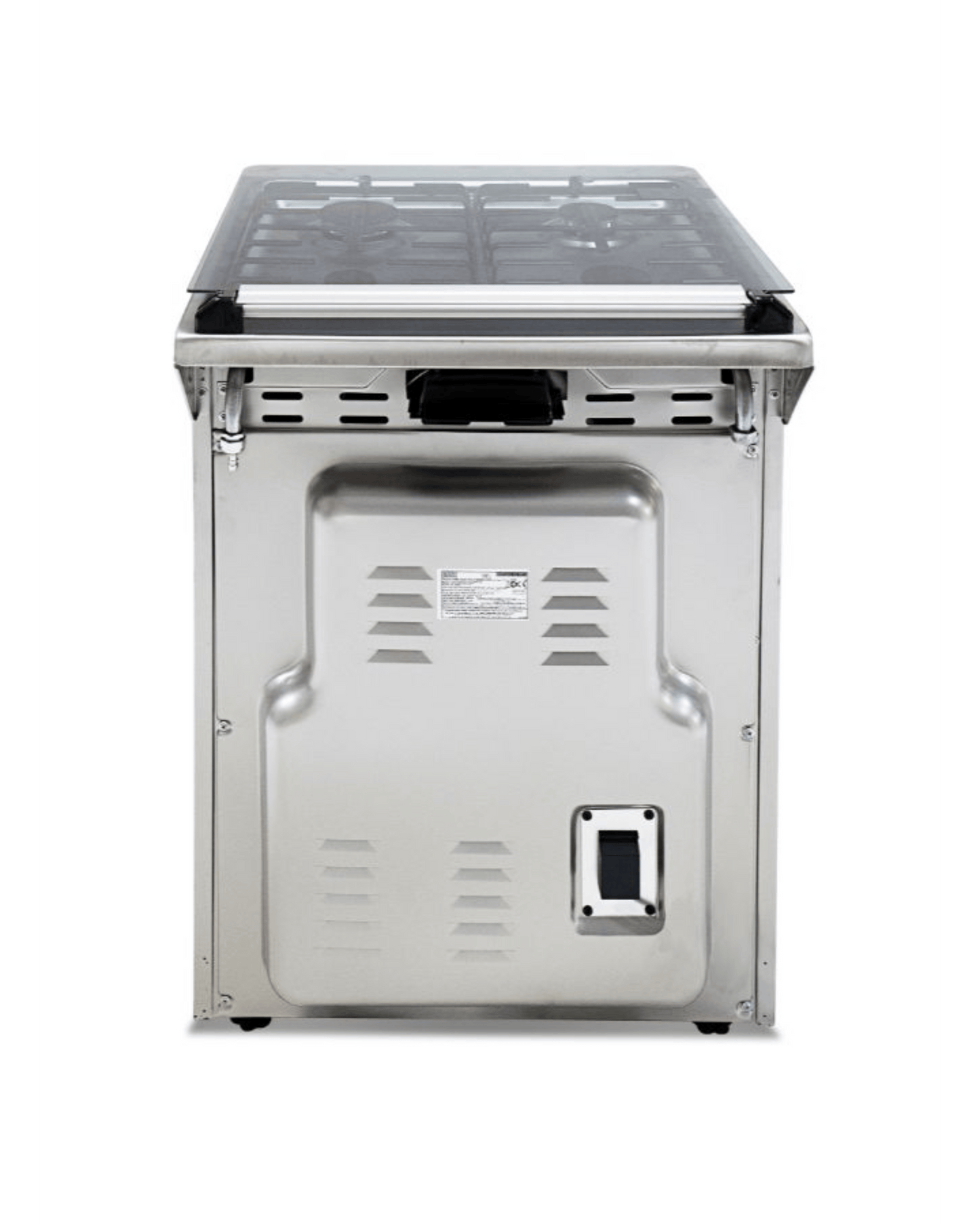 Black+Decker 60cm Stainless Steel Freestanding Gas Cooker
