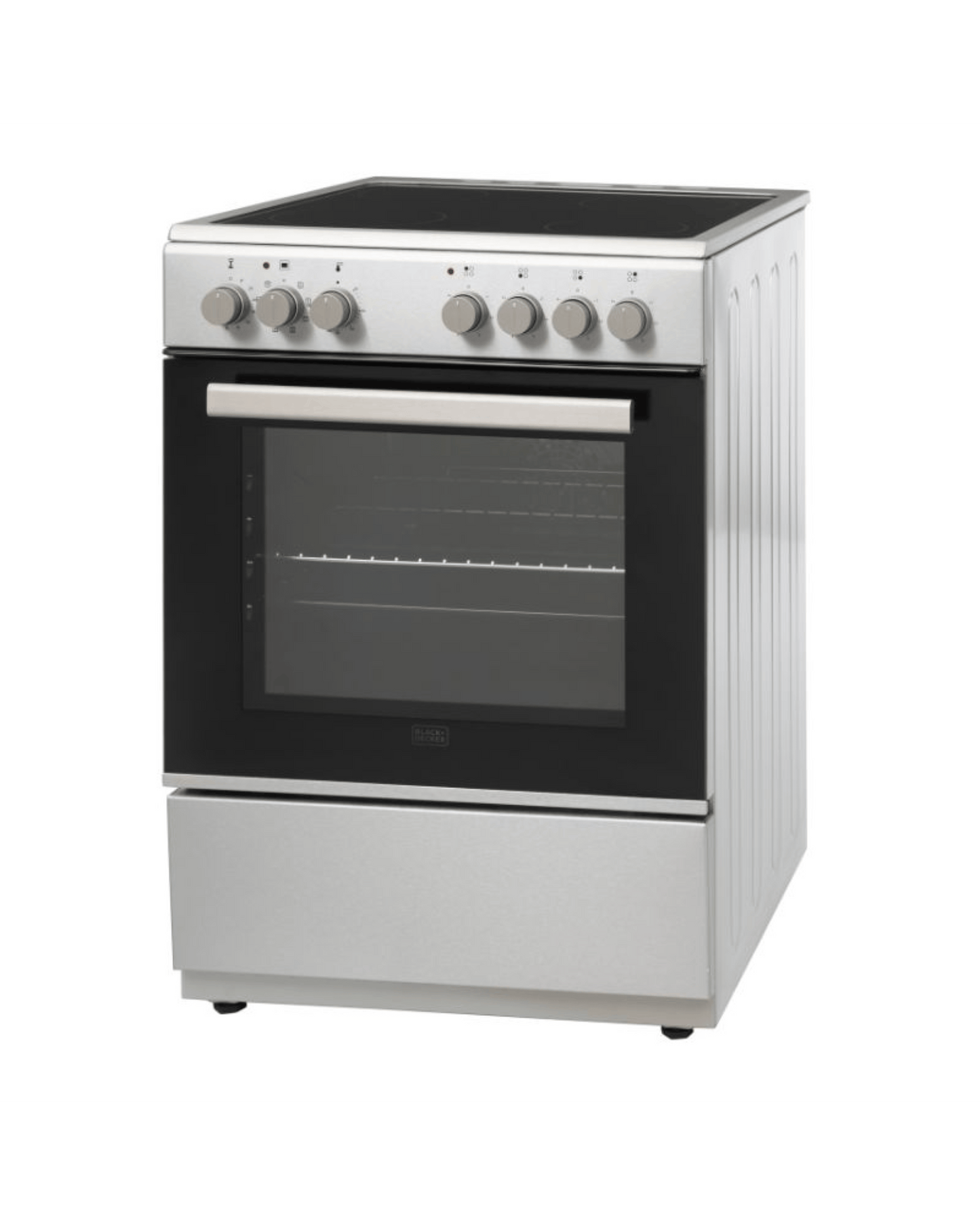 Black+Decker 60x60 4-Zone Vitro Ceramic Electric Cooker