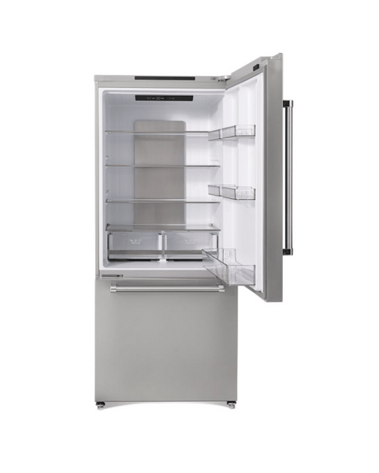 Black+Decker 509L Bottom Freezer Freestanding Refrigerator