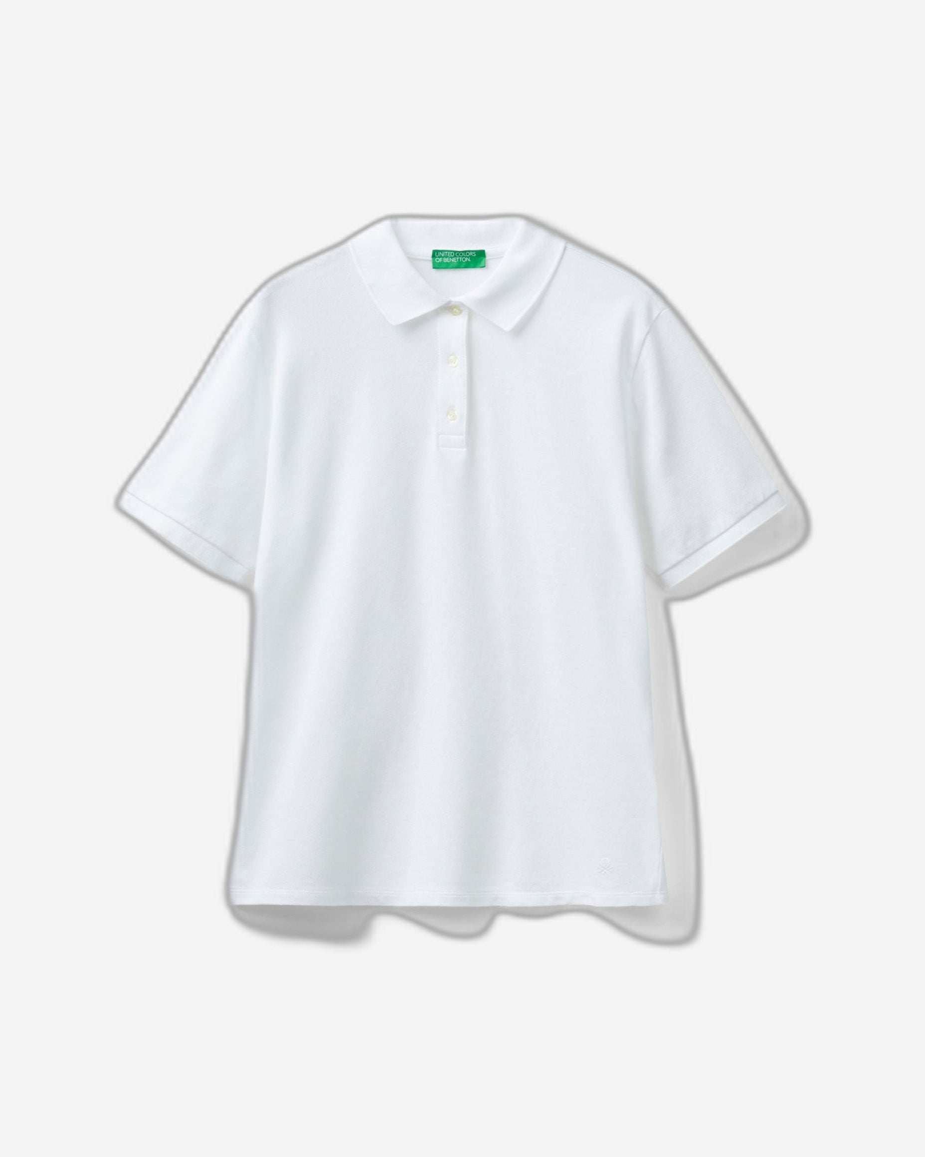 Polo in stretch organic cotton