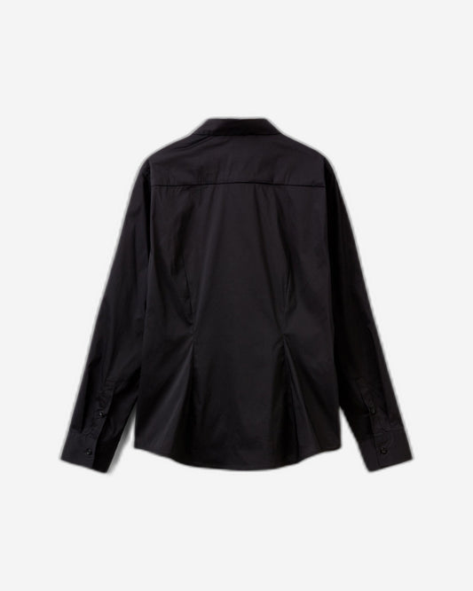 Shirt in stretch cotton blend