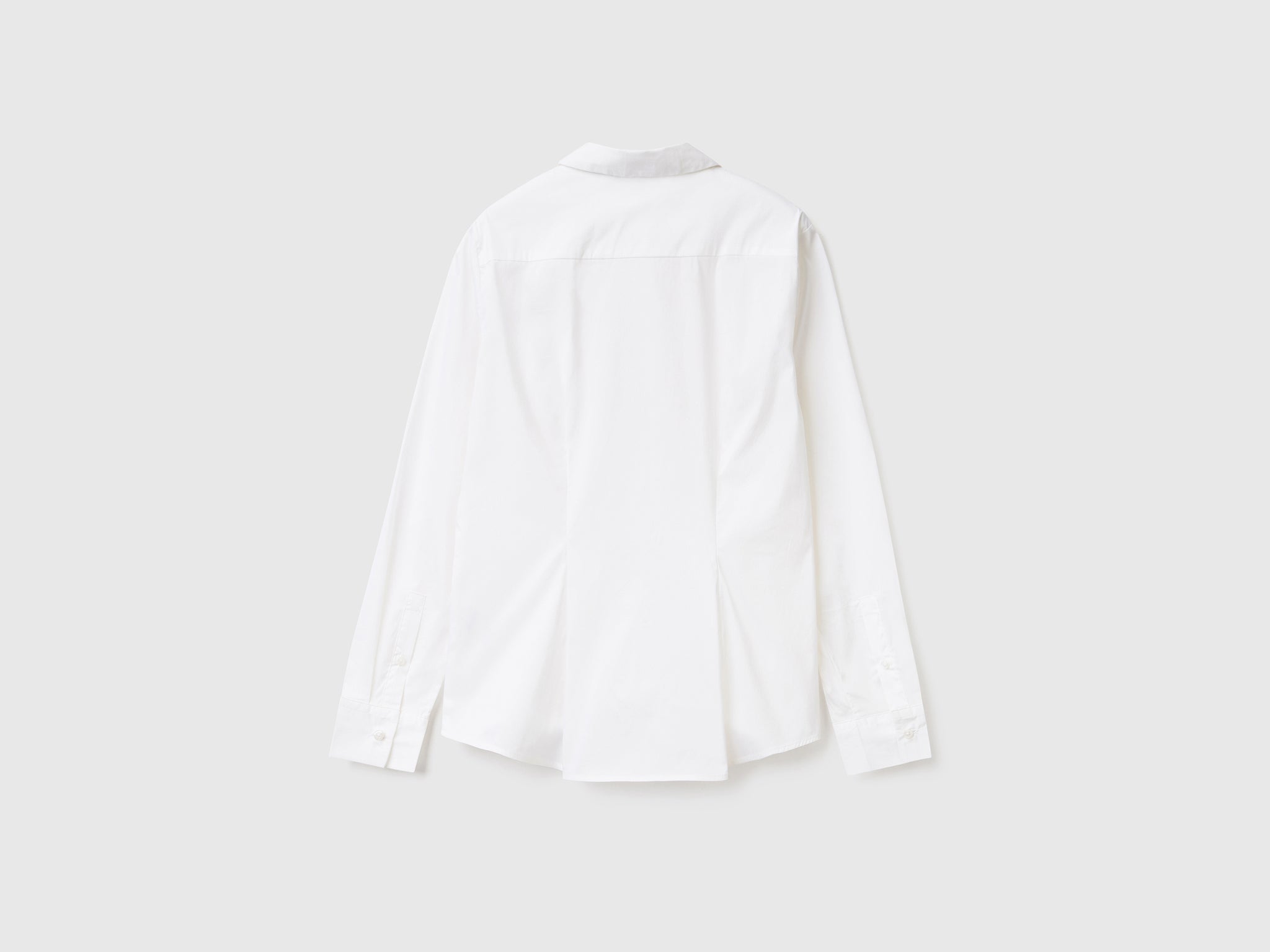 Shirt in stretch cotton blend