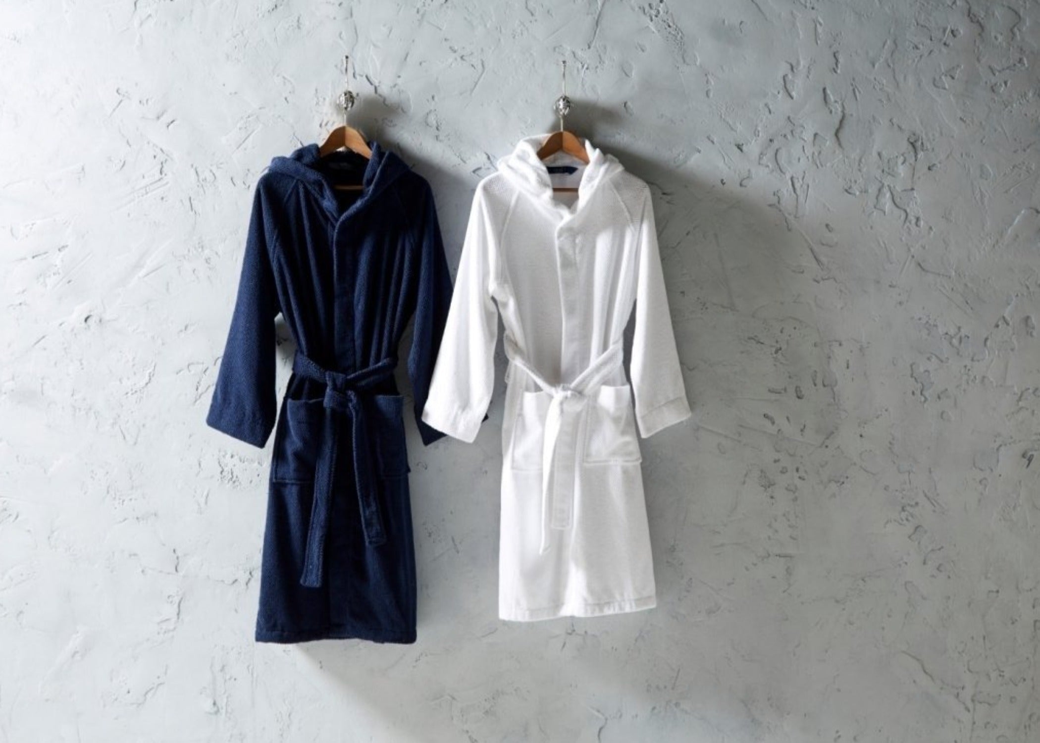 Christy "Brixton" Bathrobes in Midnight Blue