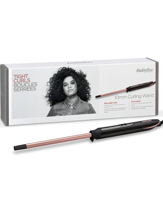 BaByliss 10mm Ceramic Hair Curler for Defined Curls