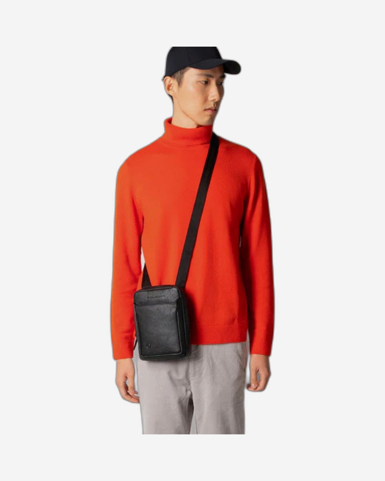Piquadro Organized Pocket Crossbody Bag