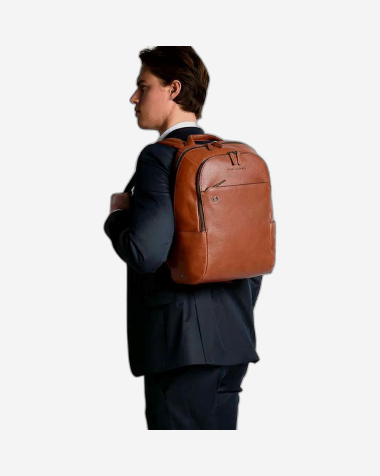 Piquadro Computer Backpack with iPad Air/Pro Brown