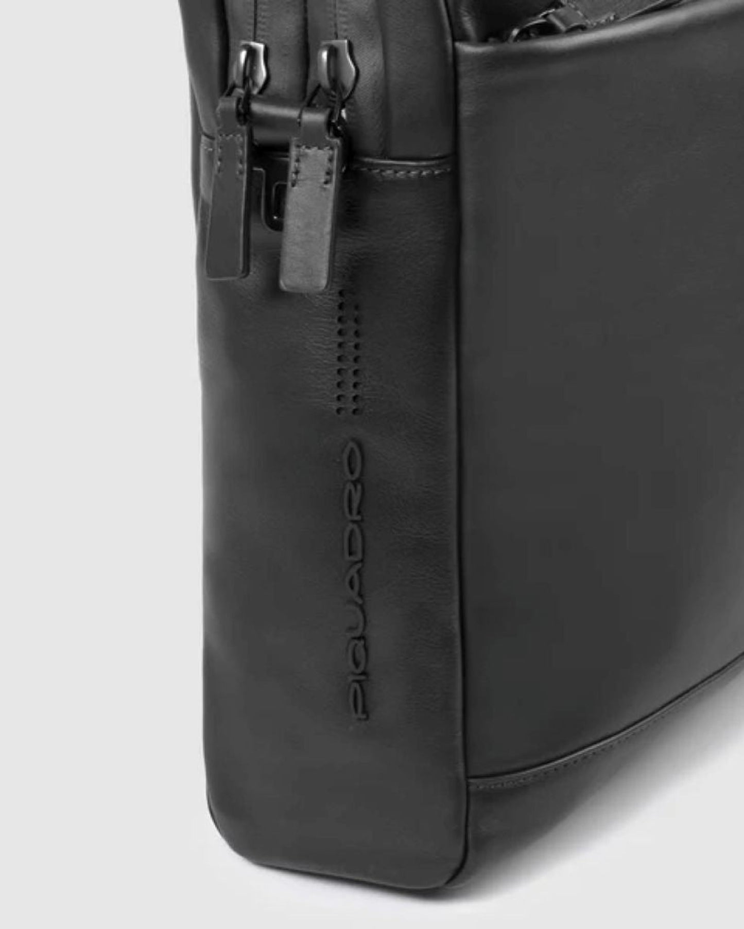 Piquadro Computer Portfolio Briefcase W/Ipad Compartment Black CA3339UB00/N