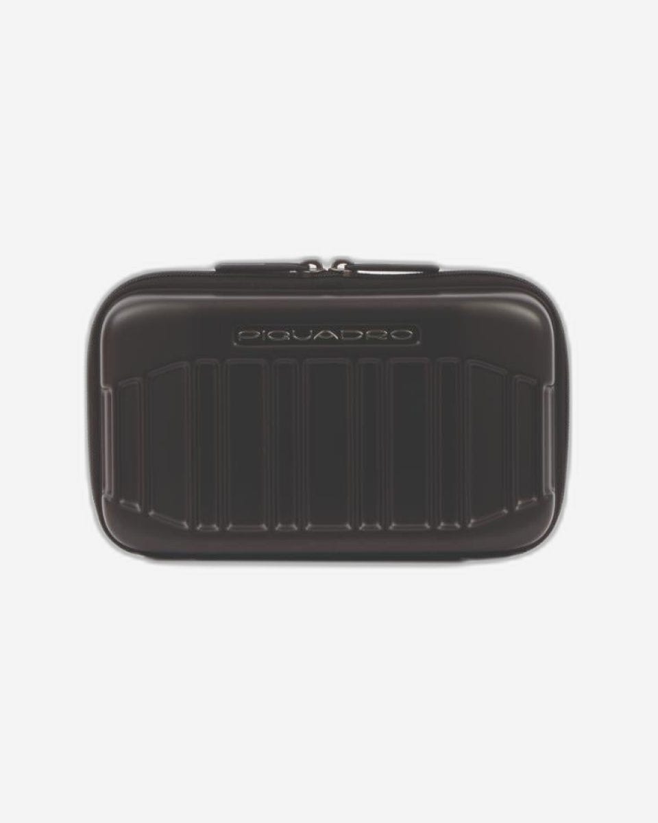Piquadro Personal Case Crossbody Bag – Matt Black