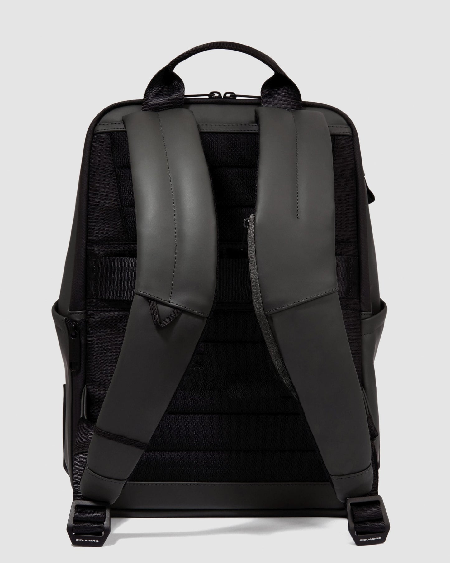 Piquadro Sternum Strap Laptop Backpack Black