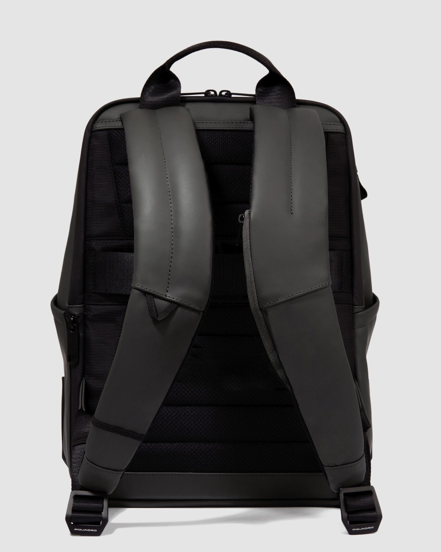 Piquadro Sternum Strap Laptop Backpack Black