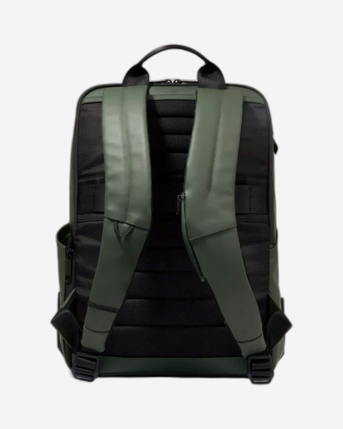Piquadro Corner Wow Fabric Backpack Green
