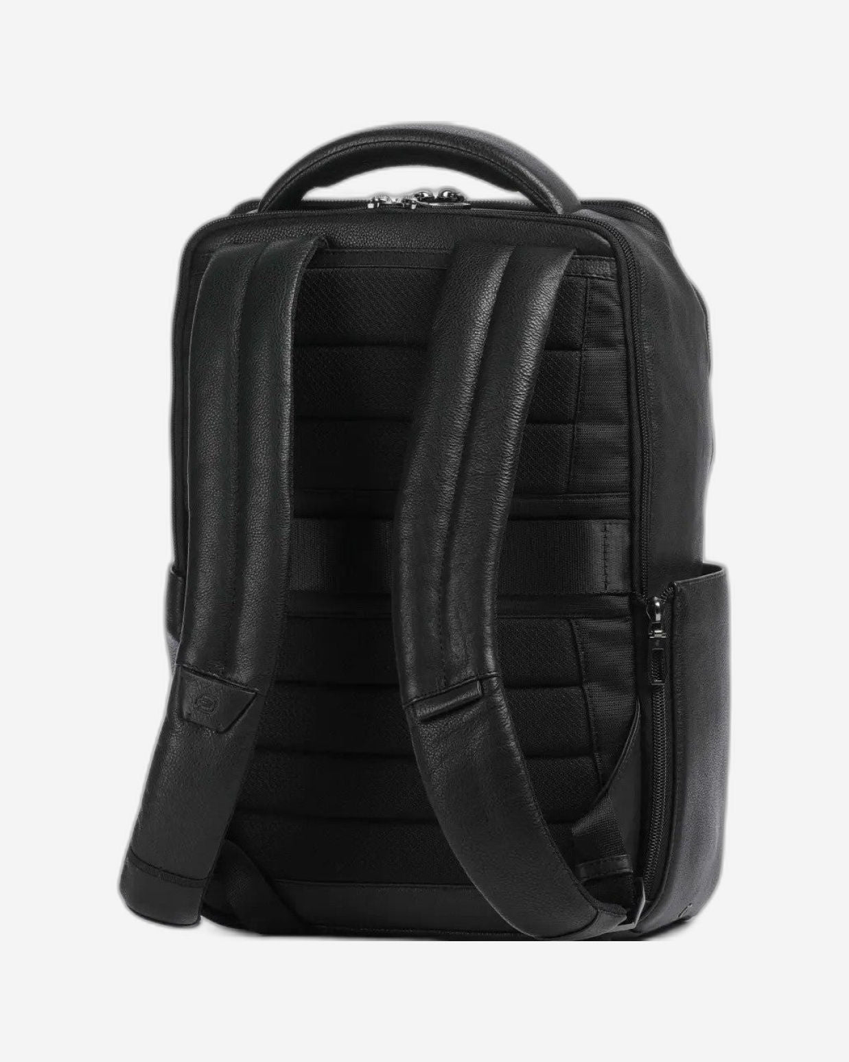 Piquadro S134 Leather Backpack Black
