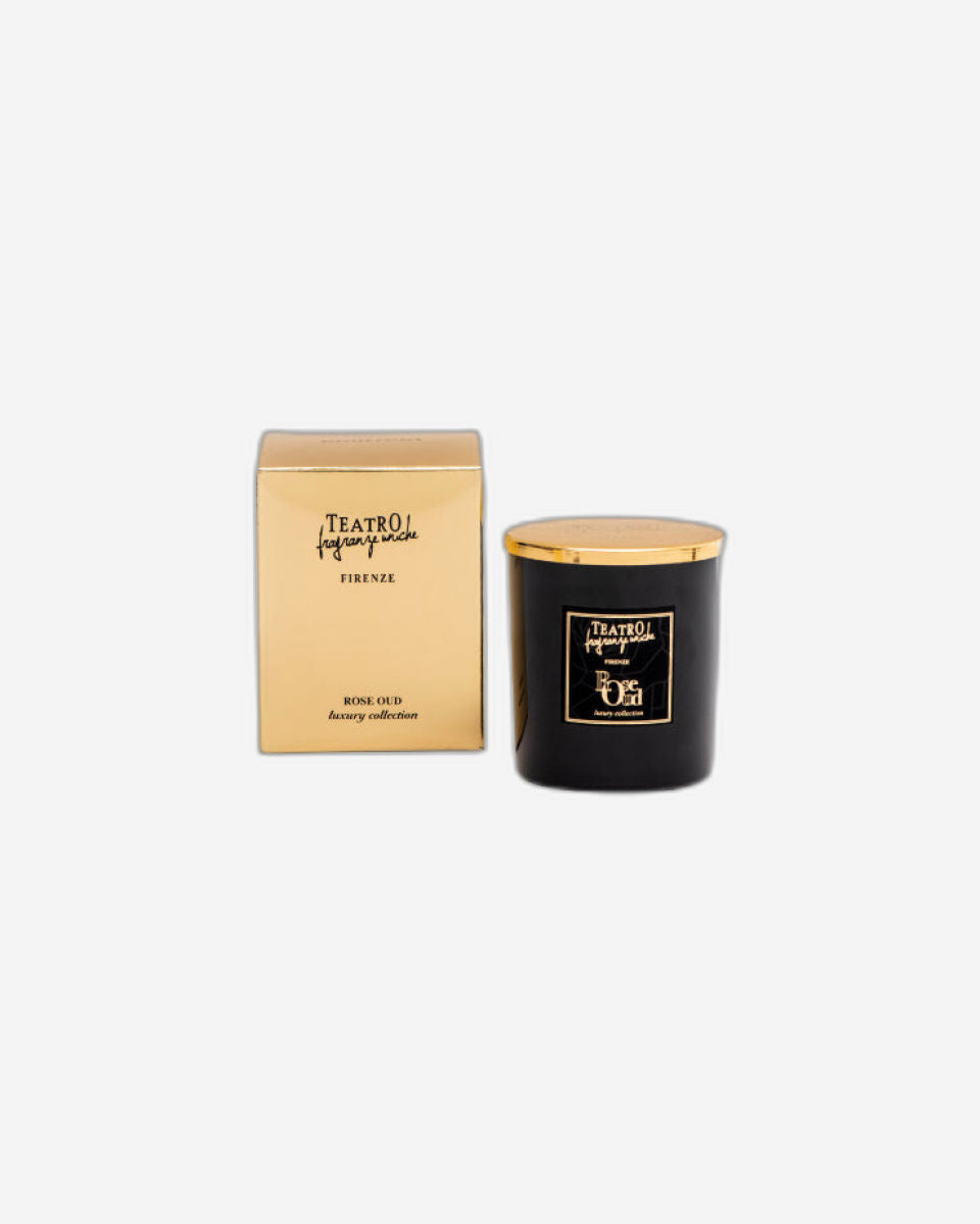 Teatro Rose Oud Scented Candle 180g