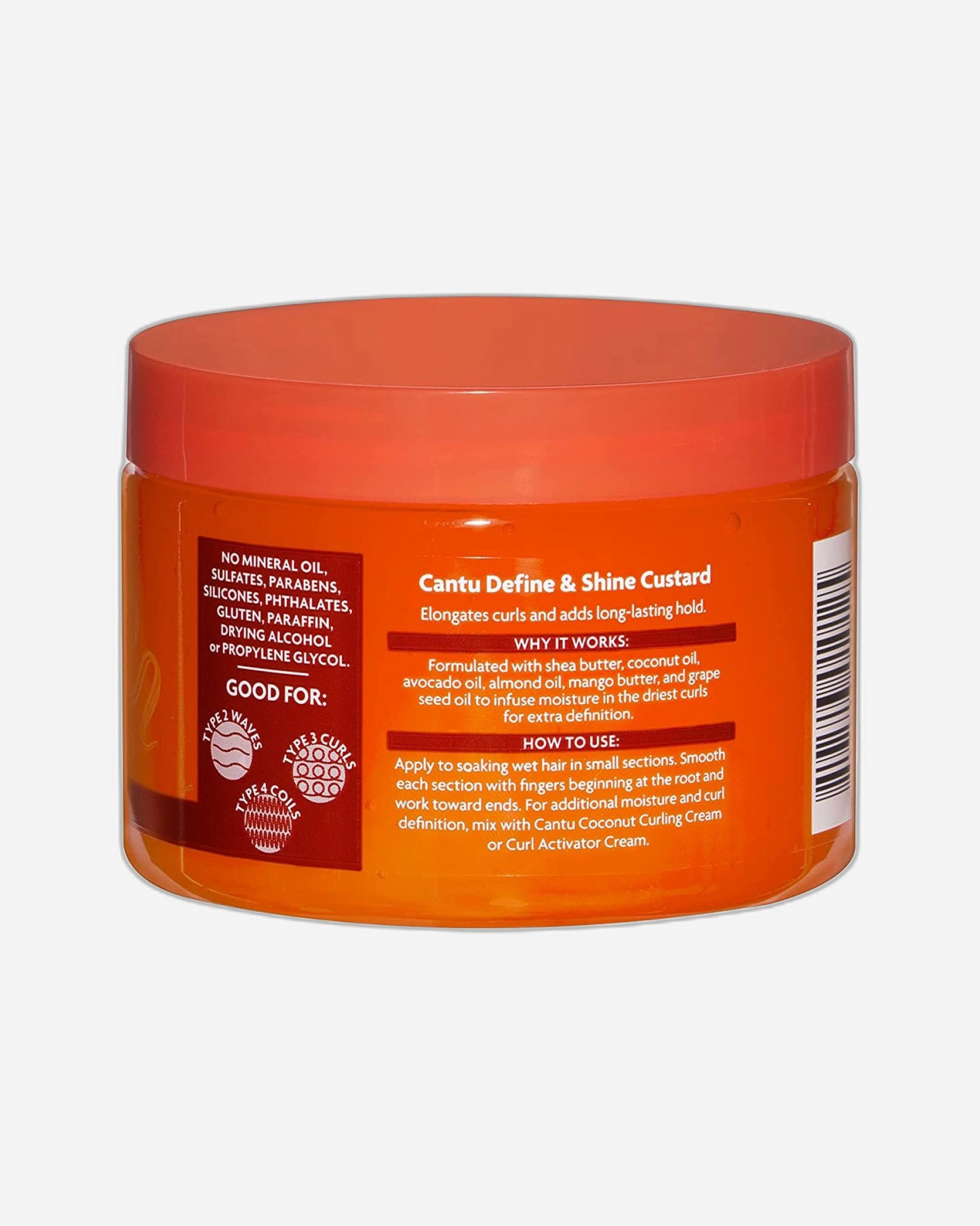 Cantu Define & Shine Custard 340g
