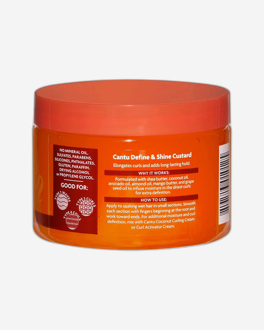 Cantu Define & Shine Custard 340g