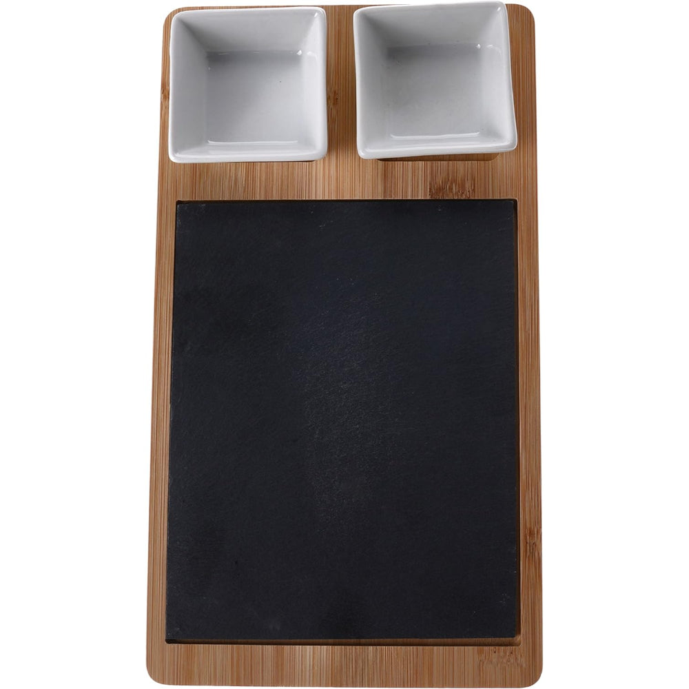 Cuisine Art Serving Slate 3Pc with Handle